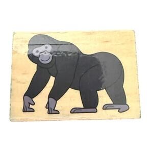 Unbranded Gorilla Kids Rubber Stamp